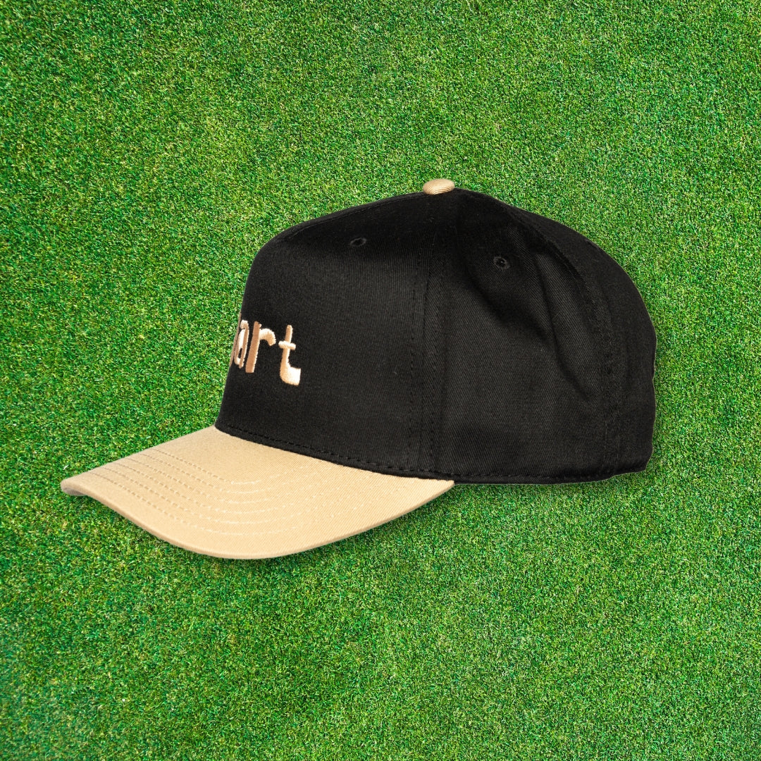 'Script' DartMag Hat - Black/Sand