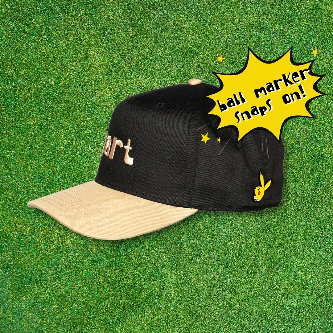 'Script' DartMag Hat - Black/Sand