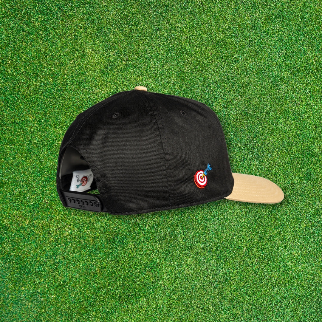 'Script' DartMag Hat - Black/Sand