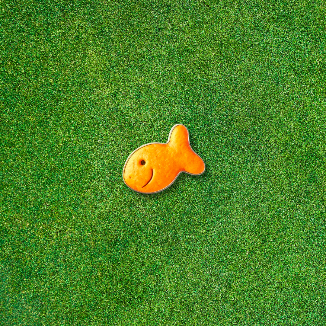 'Goldfish' Golf Ball Marker