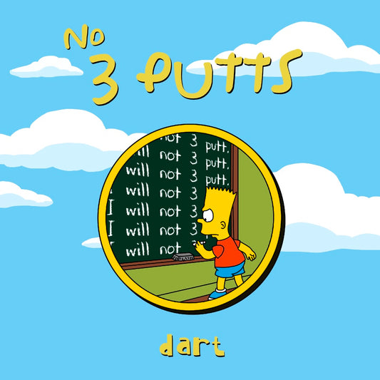 ‘No 3 Putts’ Ball Marker