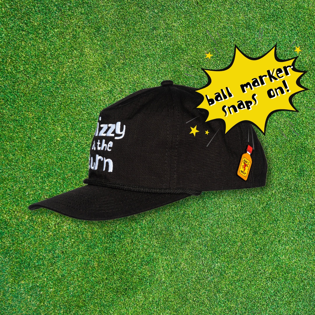 'Glizzy' DartMag Hat - Black/White